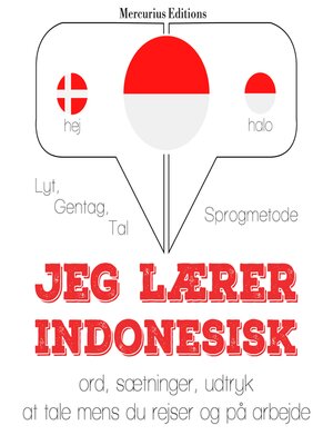 cover image of Jeg lærer indonesisk
